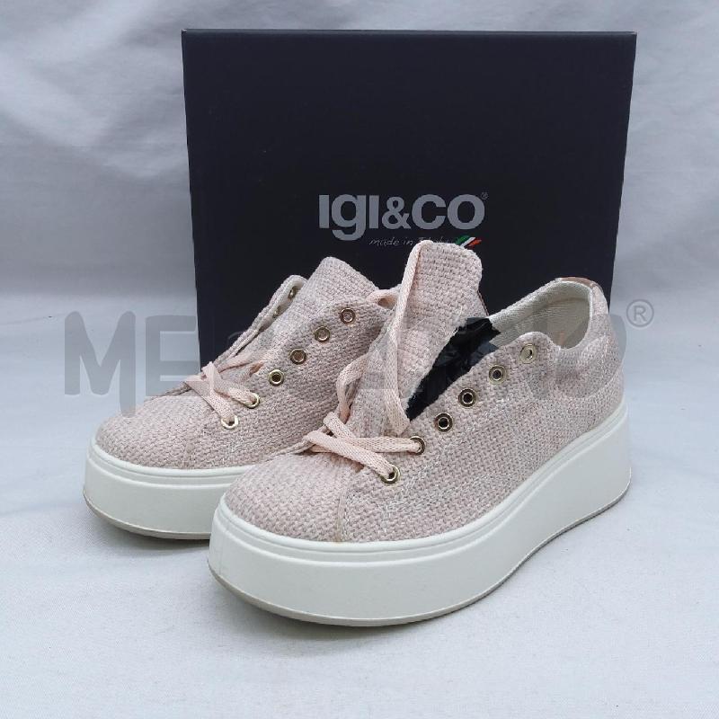 SCARPE DONNA IGI&CO SC2 ROSA TESSUTO  | Mercatino dell'Usato San maurizio canavese 1