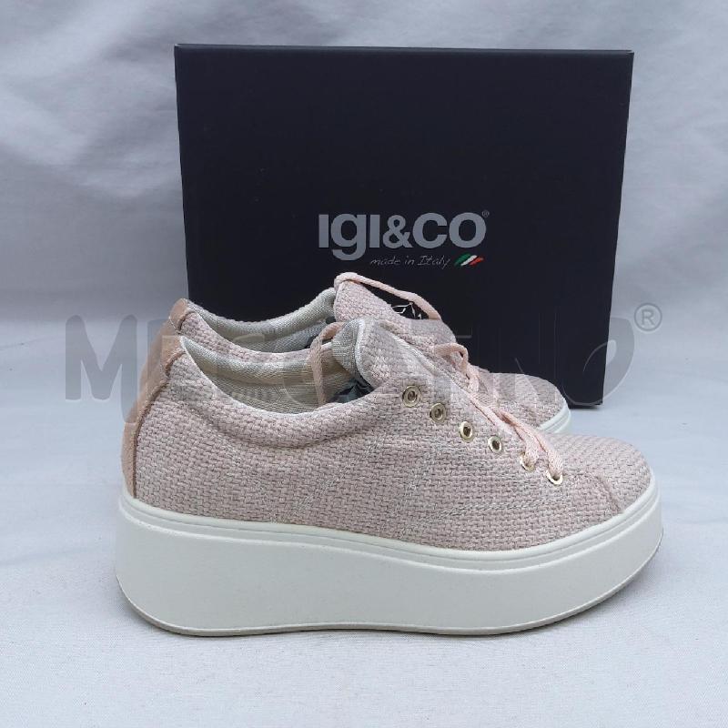 SCARPE DONNA IGI&CO SC2 ROSA TESSUTO  | Mercatino dell'Usato San maurizio canavese 4
