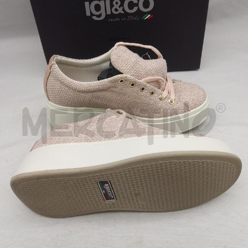 SCARPE DONNA IGI&CO SC2 ROSA TESSUTO  | Mercatino dell'Usato San maurizio canavese 5