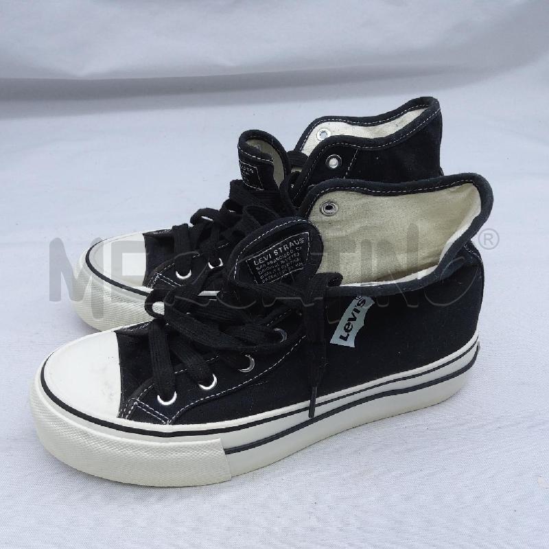 SCARPE DONNA LEVI'S 1F NERO TELA PLATFORM  | Mercatino dell'Usato San maurizio canavese 1