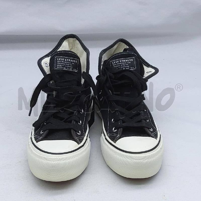 SCARPE DONNA LEVI'S 1F NERO TELA PLATFORM  | Mercatino dell'Usato San maurizio canavese 2