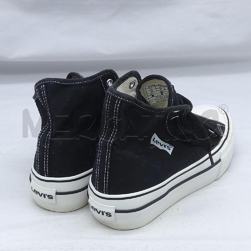 SCARPE DONNA LEVI'S 1F NERO TELA PLATFORM  | Mercatino dell'Usato San maurizio canavese 3
