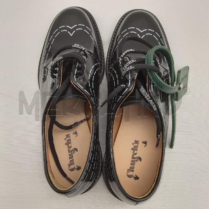 SCARPE DONNA SC1 CHURCH'S NERO STAMPA CUCITURA | Mercatino dell'Usato San maurizio canavese 3