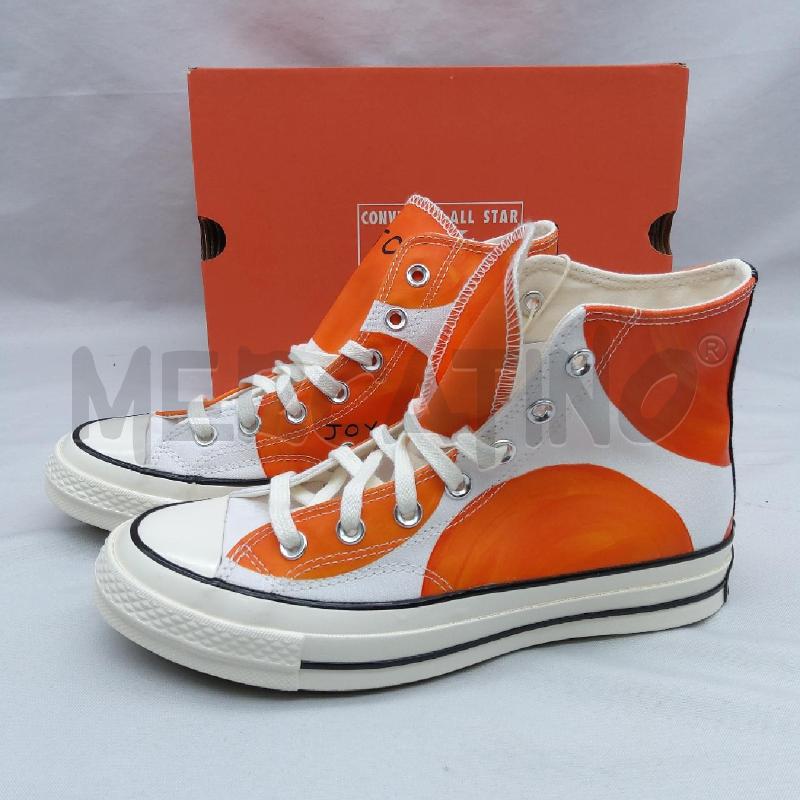 SCARPE DONNA SC1 CONVERCE BIANCO CERCHI ARANCIO | Mercatino dell'Usato San maurizio canavese 2
