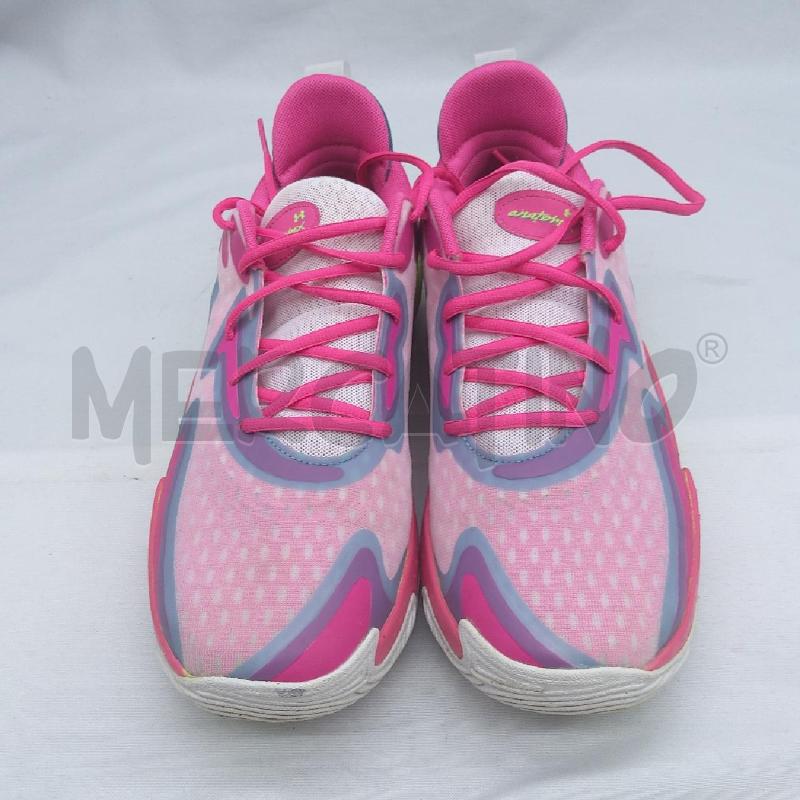 SCARPE DONNA UNDER ARMOUR ROSA SC2 GIALLO FLUO SFUMATO | Mercatino dell'Usato San maurizio canavese 2
