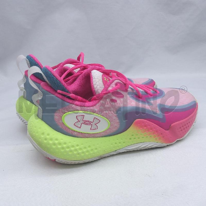SCARPE DONNA UNDER ARMOUR ROSA SC2 GIALLO FLUO SFUMATO | Mercatino dell'Usato San maurizio canavese 3
