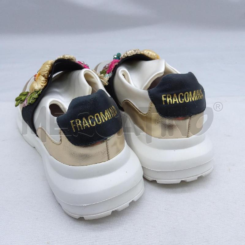 SCARPE D 1B FRACOMINA BNC FIORI APPLICAZIONI  | Mercatino dell'Usato San maurizio canavese 4