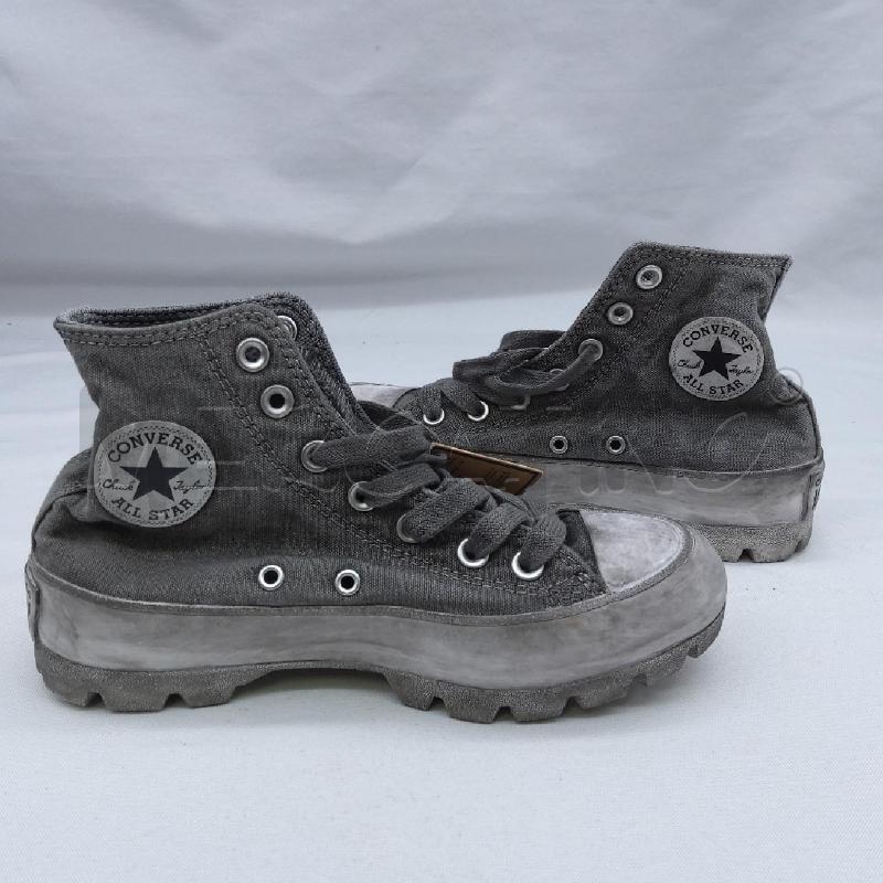 SCARPE D 1E CONVERCE GRIGIO TESSUTO  | Mercatino dell'Usato San maurizio canavese 3
