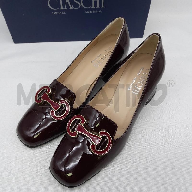 SCARPE D CIASPINI LUCIDO SC1 BORDEAUX  | Mercatino dell'Usato San maurizio canavese 2