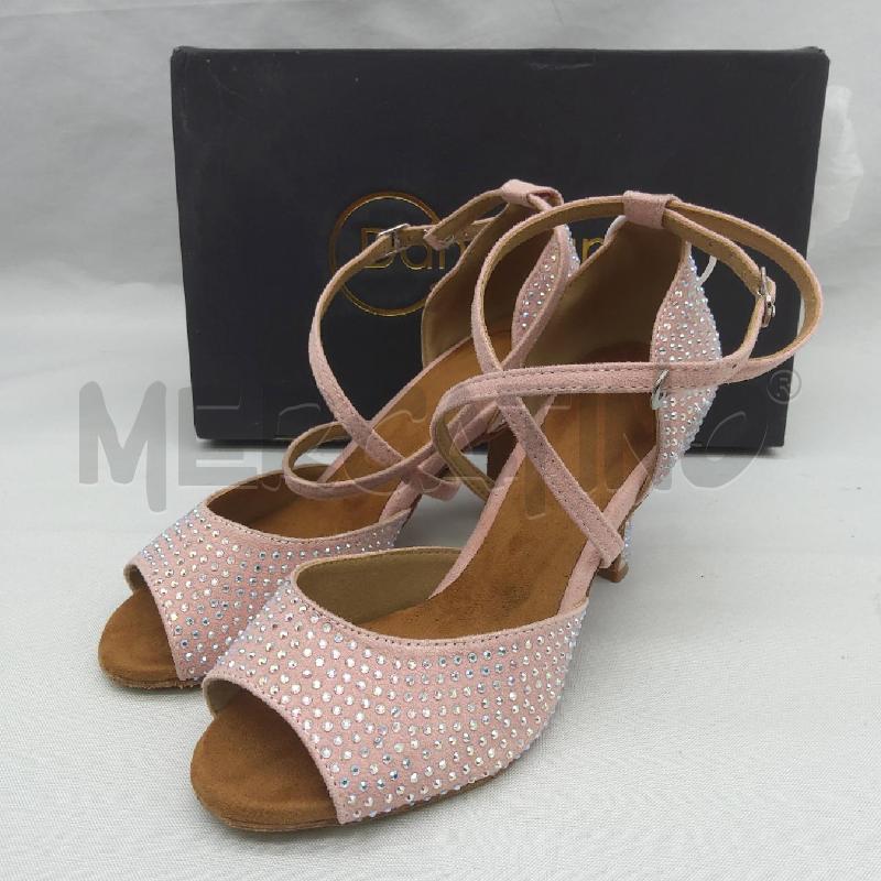 SCARPE D SC2 DA BALLO DANCEANDSWAY ROSA PAILLETTES  | Mercatino dell'Usato San maurizio canavese 1