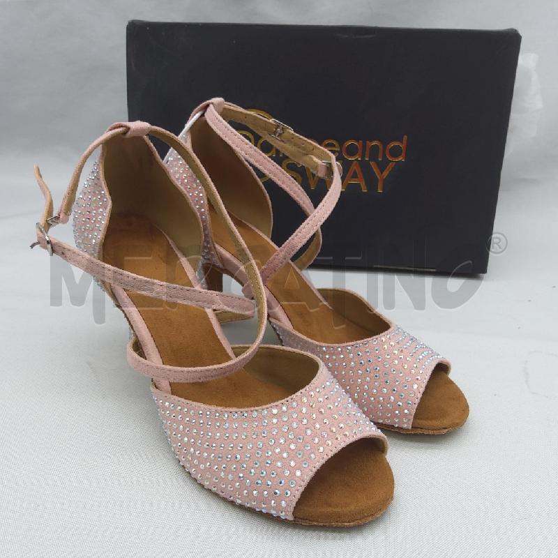 SCARPE D SC2 DA BALLO DANCEANDSWAY ROSA PAILLETTES  | Mercatino dell'Usato San maurizio canavese 4