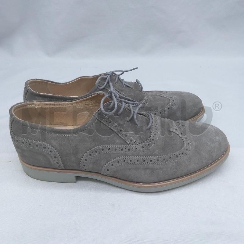 SCARPE UOMO 1L VERA PELLE NERO GIARDINI GRIGIO STRINGATO  | Mercatino dell'Usato San maurizio canavese 2