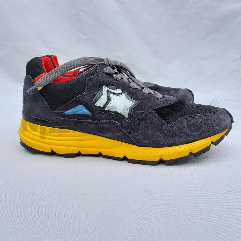 SCARPE UOMO SC1 ATLANTIC STARS GRIGIO SCAMOSCIATO GIALLO STELLE   | Mercatino dell'Usato San maurizio canavese 2
