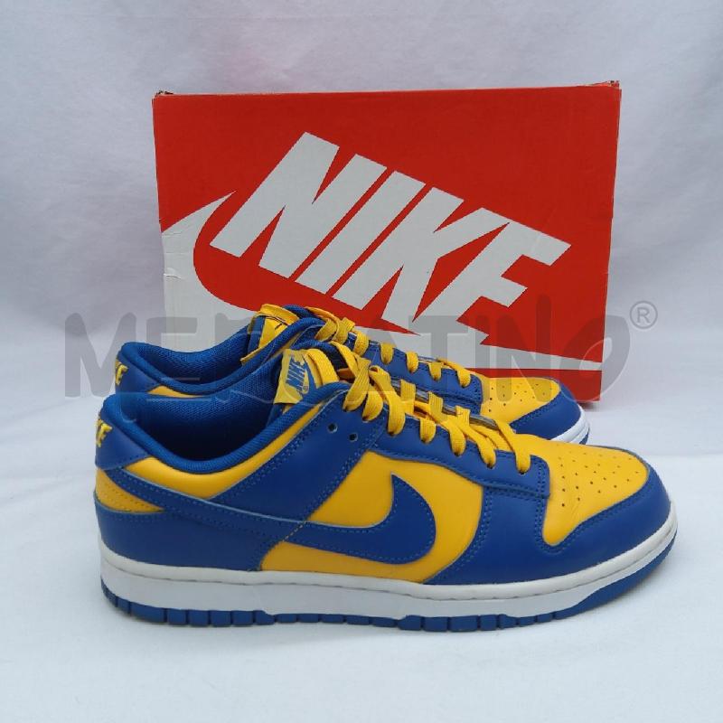 SCARPE UOMO SC1 NIKE DUNK LOW RETRO GIALLO BLU  | Mercatino dell'Usato San maurizio canavese 2