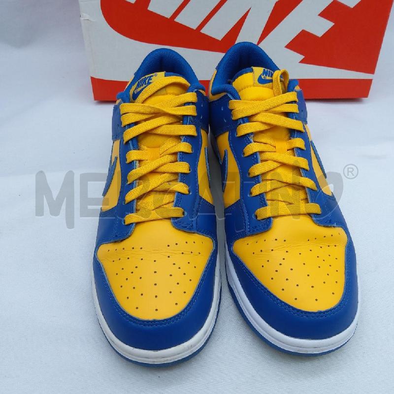 SCARPE UOMO SC1 NIKE DUNK LOW RETRO GIALLO BLU  | Mercatino dell'Usato San maurizio canavese 4