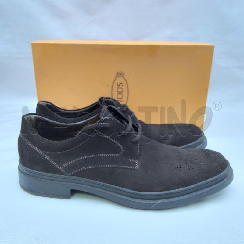 SCARPE UOMO TOD'SMARRONE STRINGATE  | Mercatino dell'Usato San maurizio canavese 2