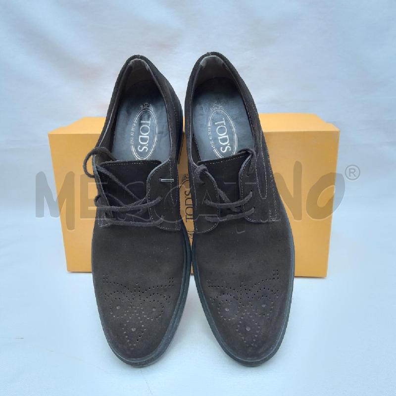 SCARPE UOMO TOD'SMARRONE STRINGATE  | Mercatino dell'Usato San maurizio canavese 3