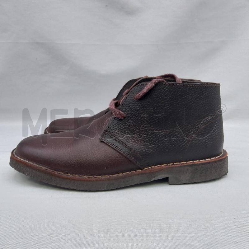 SCARPE U 1L POLACCHINO PRIMOPIANO VERA PELLE BORDEAUX  | Mercatino dell'Usato San maurizio canavese 4