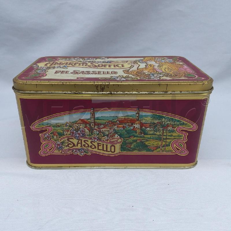 SCATOLA LATTA AMARETTI SASSELLO 2006 | Mercatino dell'Usato San maurizio canavese 1