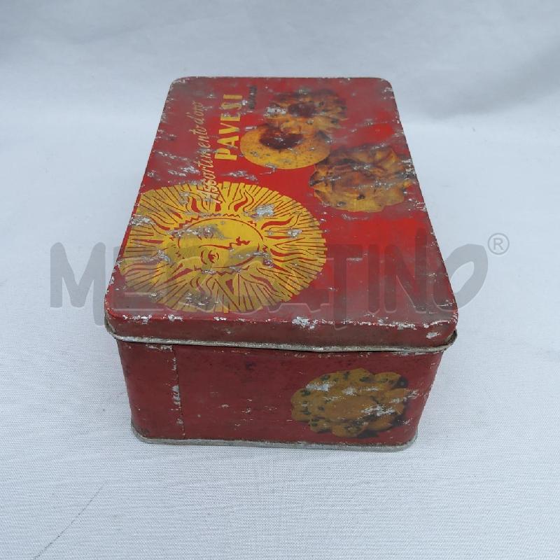 SCATOLA LATTA ASSORTIMENTO D'ORO PAVESI ROSSO | Mercatino dell'Usato San maurizio canavese 2