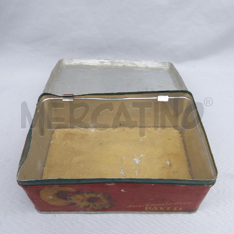 SCATOLA LATTA ASSORTIMENTO D'ORO PAVESI ROSSO | Mercatino dell'Usato San maurizio canavese 4