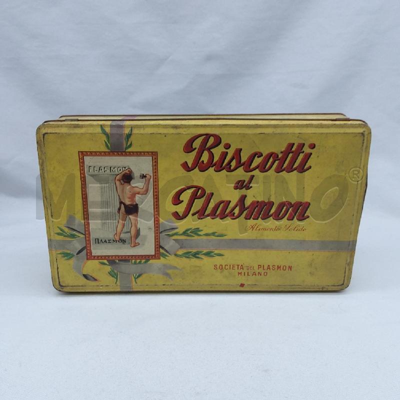 SCATOLA LATTA BISCOTTI PLASMON | Mercatino dell'Usato San maurizio canavese 1