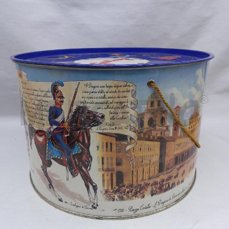 SCATOLA LATTA GALUP ANNI 90 NIZZA CAVALLERIA | Mercatino dell'Usato San maurizio canavese 2