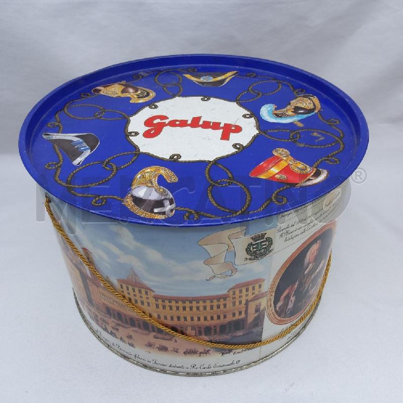 SCATOLA LATTA GALUP ANNI 90 NIZZA CAVALLERIA | Mercatino dell'Usato San maurizio canavese 3