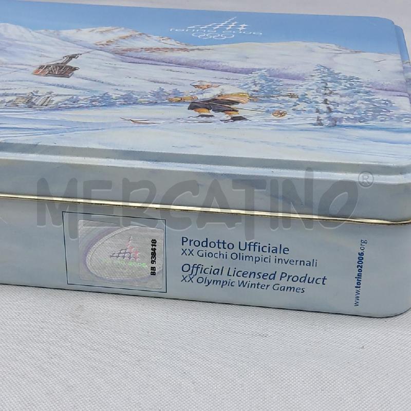 SCATOLA LATTA OLIMPIADI TORINO 2006 CAFFAREL | Mercatino dell'Usato San maurizio canavese 3