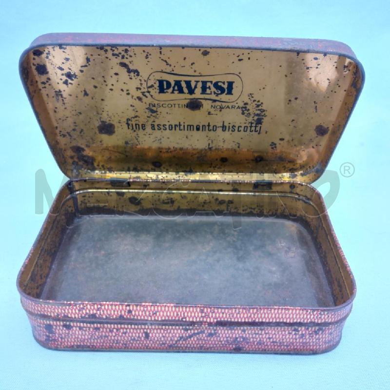 SCATOLA LATTA VINTAGE PAVESI BAMBINA VESTITI EPOCA | Mercatino dell'Usato San maurizio canavese 4