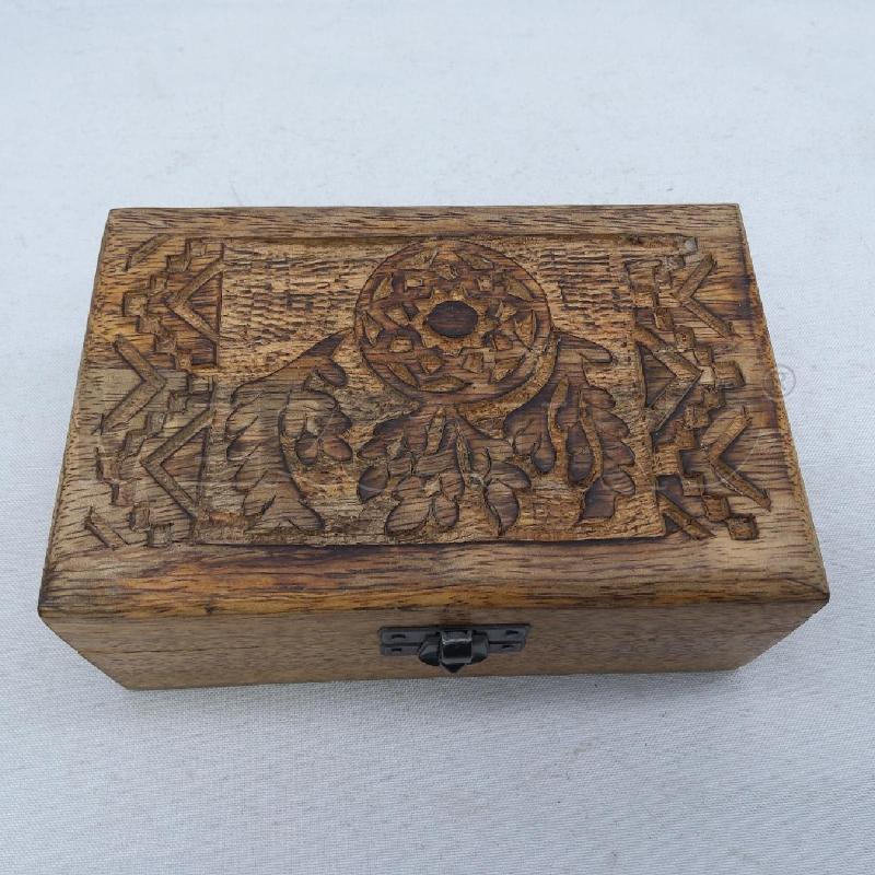 SCATOLA LEGNO RETT SCULTURATA | Mercatino dell'Usato San maurizio canavese 2