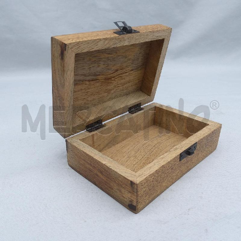 SCATOLA LEGNO RETT SCULTURATA | Mercatino dell'Usato San maurizio canavese 3
