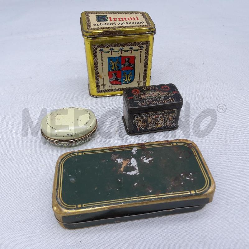 SCATOLE LATTA PCS 4 ANALBA TEMMI HORNIMANO CANDY | Mercatino dell'Usato San maurizio canavese 3