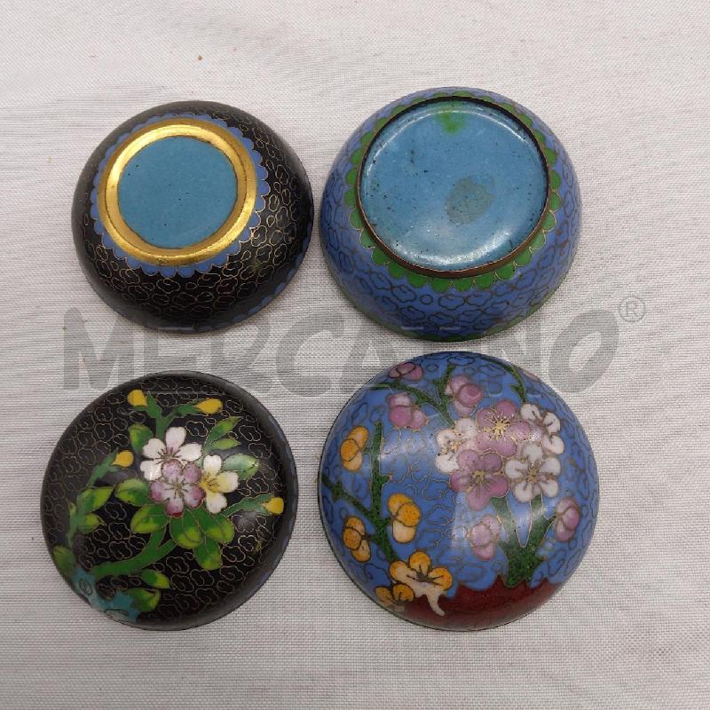 SCATOLINE PZ 2 CLOISONNET NERO/AZZURRO | Mercatino dell'Usato San maurizio canavese 4