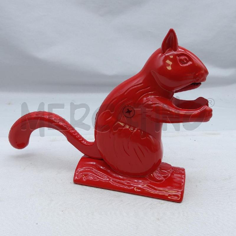 SCHIACCIA NOCI SCOIATTOLO METALLO ROSSO | Mercatino dell'Usato San maurizio canavese 1