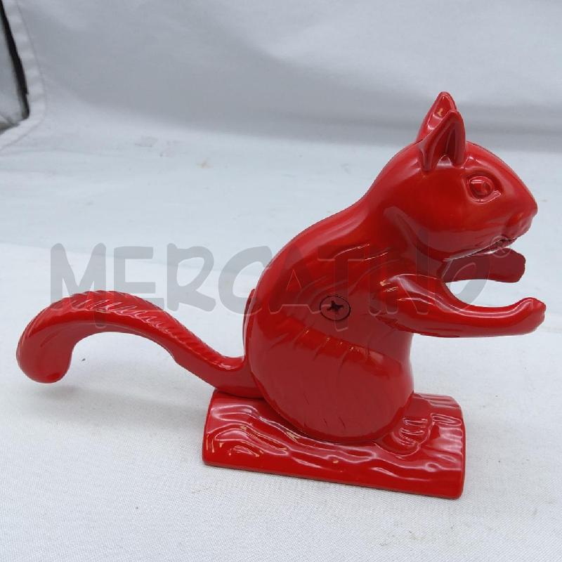 SCHIACCIA NOCI SCOIATTOLO METALLO ROSSO | Mercatino dell'Usato San maurizio canavese 3