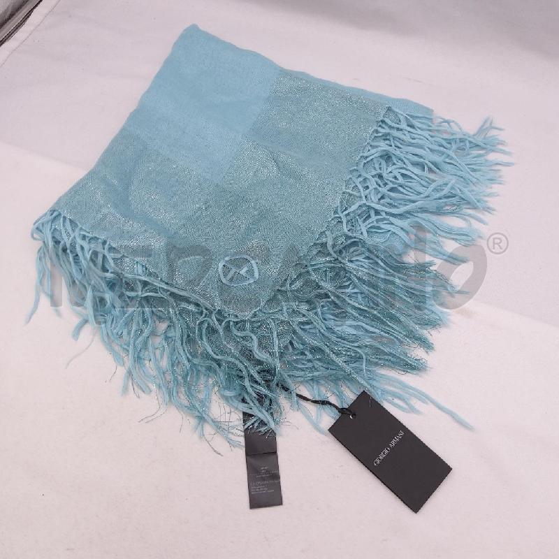 SCIARPA DONNA GIORGIO ARMANI BORDI LUREX CARIBBEAN FRANGE  | Mercatino dell'Usato San maurizio canavese 1