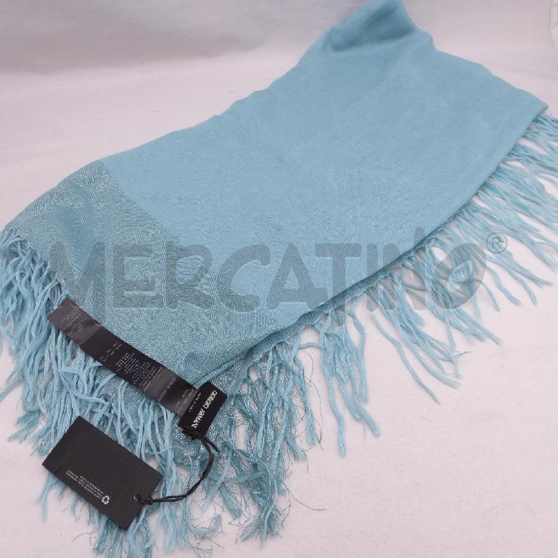 SCIARPA DONNA GIORGIO ARMANI BORDI LUREX CARIBBEAN FRANGE  | Mercatino dell'Usato San maurizio canavese 3