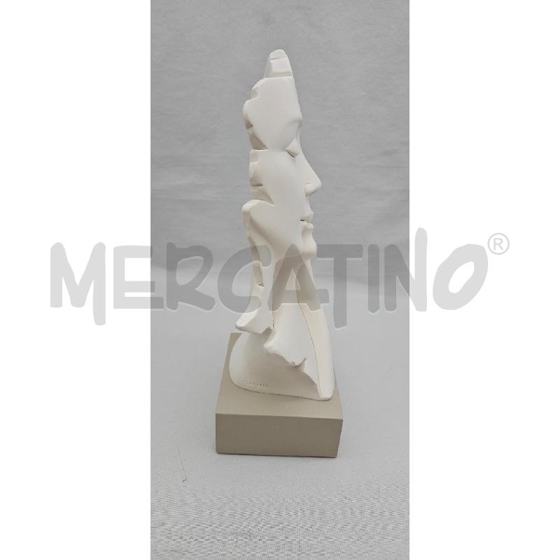 SCULTURA BONGELLI VOLTO UOMO DONNA CAREZZA | Mercatino dell'Usato San maurizio canavese 2