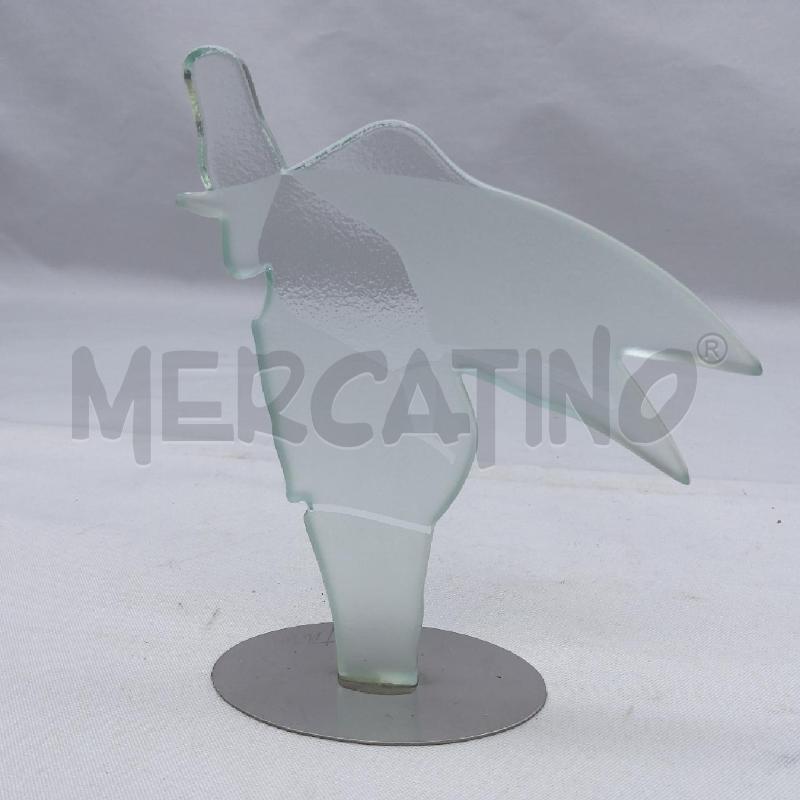 SCULTURA VETRO TADINI EMILIO PERSONAGGIO CON MANTELLO | Mercatino dell'Usato San maurizio canavese 3