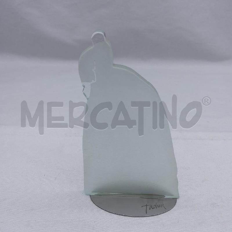 SCULTURA VETRO TADINI EMILIO PRINCIPESSA | Mercatino dell'Usato San maurizio canavese 1