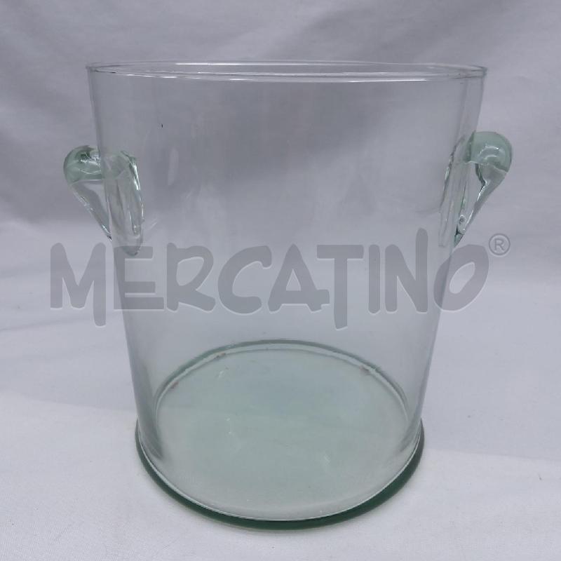 SECCHIELLO GHIACCIO CRISTALLO MANICI CURVI VERDINO | Mercatino dell'Usato San maurizio canavese 2