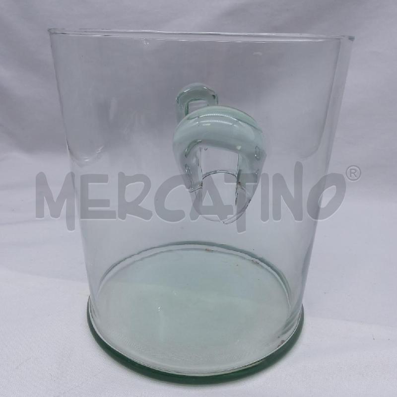 SECCHIELLO GHIACCIO CRISTALLO MANICI CURVI VERDINO | Mercatino dell'Usato San maurizio canavese 3