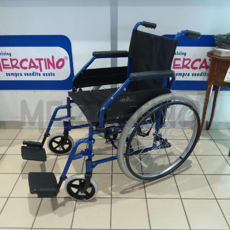 SEDIA A ROTELLE PIEGHEVOLE REHA PRIMA ACC SP | Mercatino dell'Usato San maurizio canavese 1