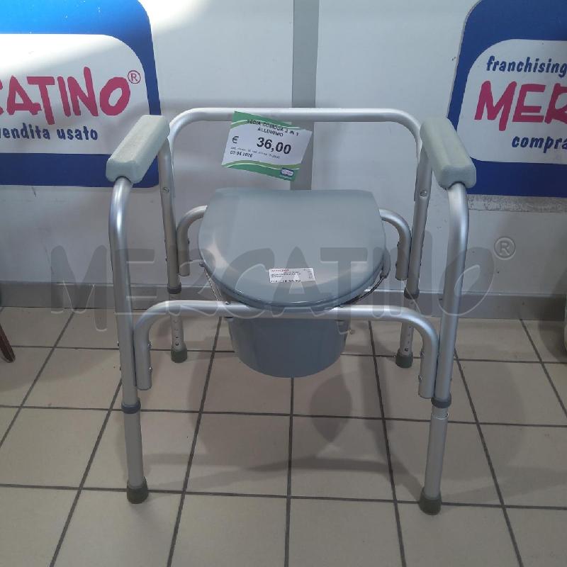 SEDIA COMODA 3 IN 1 ALLUMINIO | Mercatino dell'Usato San maurizio canavese 1