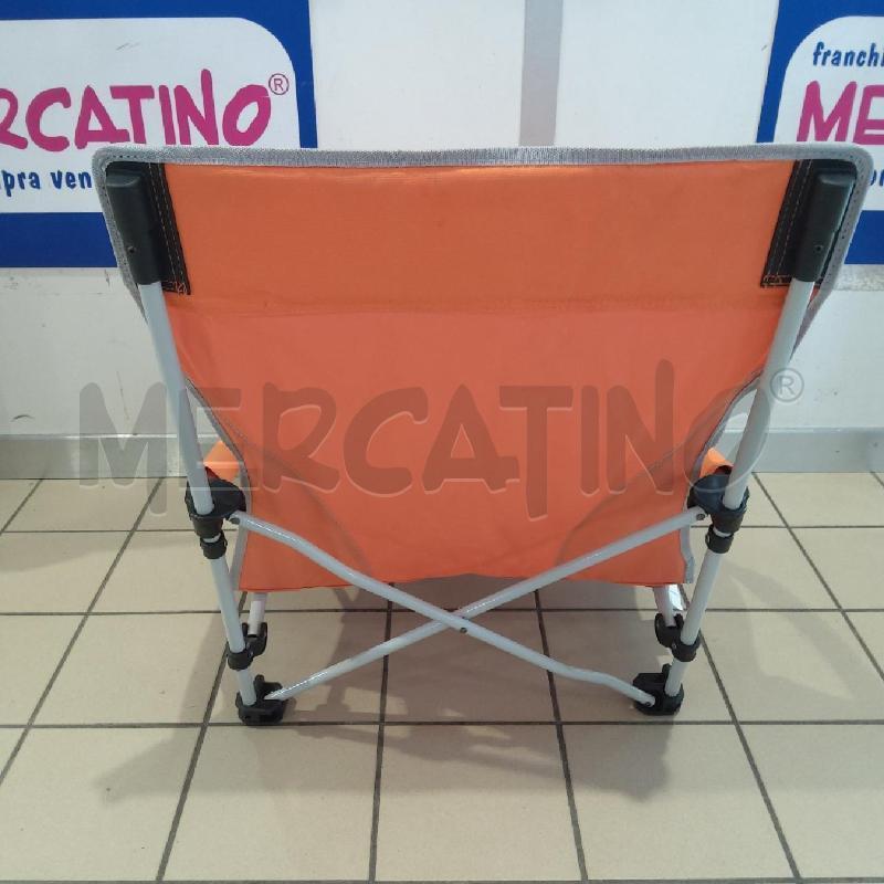 SEDIA DA ESTERNO BRUNNER ARANCIO | Mercatino dell'Usato San maurizio canavese 3
