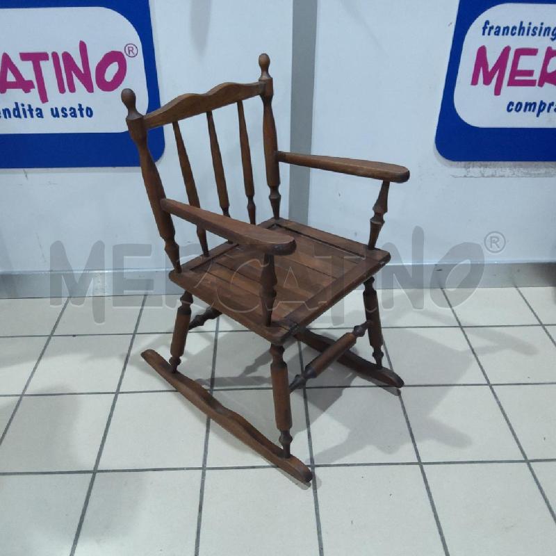SEDIA DONDOLO MINIATURA OLD AMERICA | Mercatino dell'Usato San maurizio canavese 1