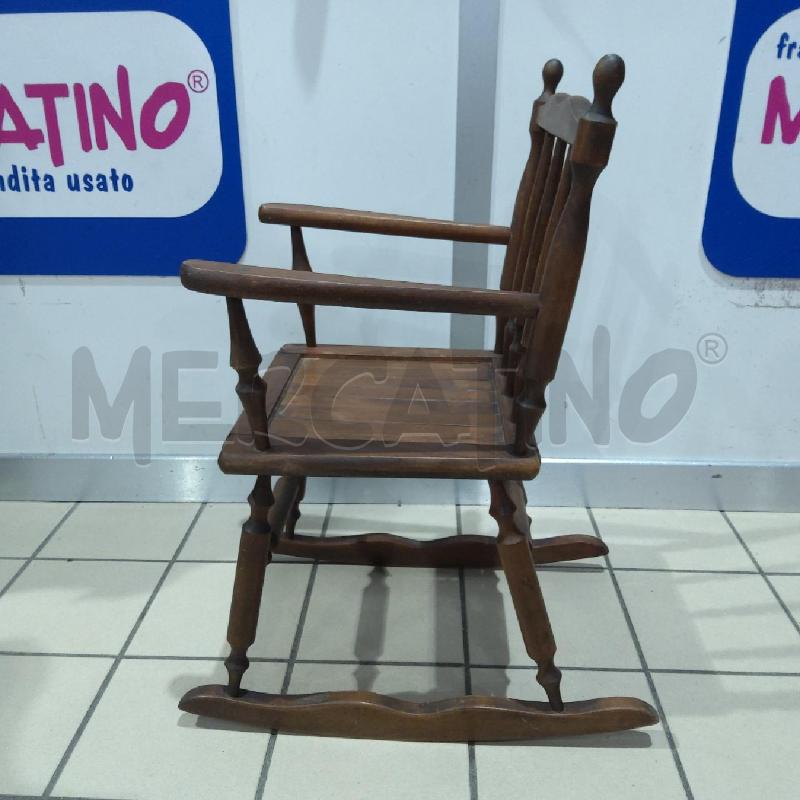 SEDIA DONDOLO MINIATURA OLD AMERICA | Mercatino dell'Usato San maurizio canavese 3