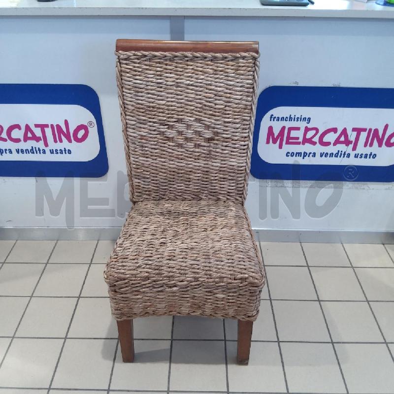 SEDIE PZ. BANANO E LEGNO | Mercatino dell'Usato San maurizio canavese 1