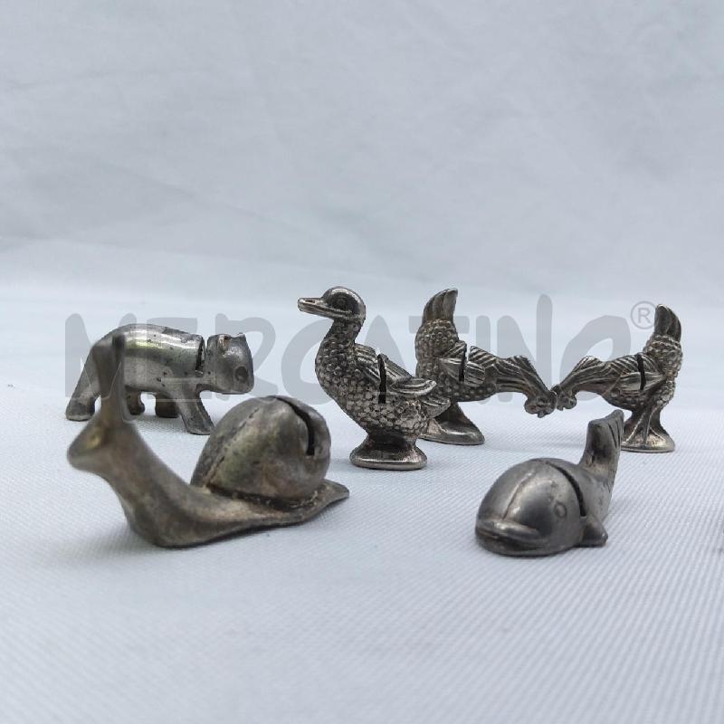 SEGNAPOSTO ANIMALETTI PZ 8 | Mercatino dell'Usato San maurizio canavese 3